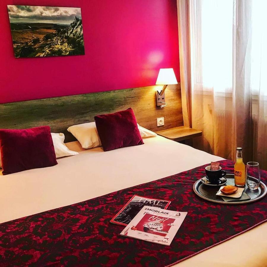 Cozy Hotel Logis Morlaix Plouigneau المظهر الخارجي الصورة